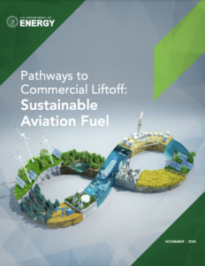 Pathways to Commercial Liftoff: Sustainable Aviation Fuel
